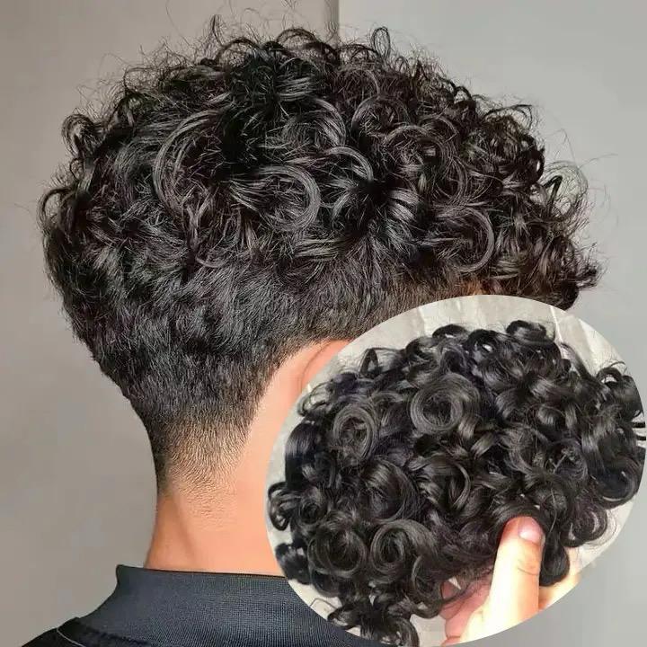 Corona de pelo para hombre