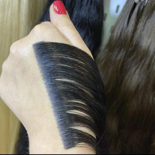 Undetectable Hair Attached To Tape One By One